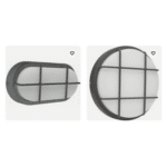 as-Schwabe LED Wandleuchte Oval oder Rund