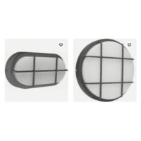 as Schwabe LED Wandleuchte Oval oder Rund