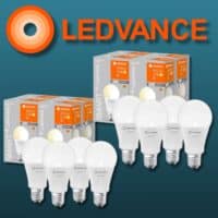 8er Pack LEDVANCE SMART Plus LED E27 Gluehbirnen