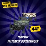 Muwo faltbarer Bollerwagen (in mehreren Farben)