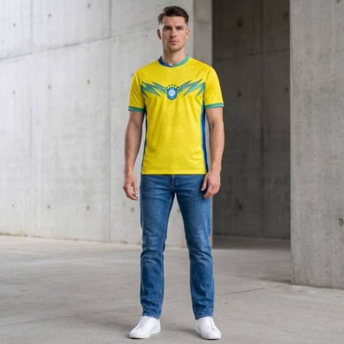 Brasilien 22Performante22 JELEX Herren Trikot