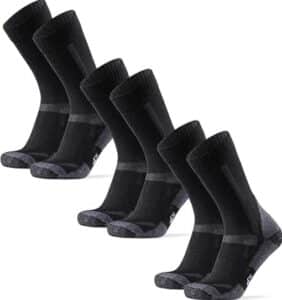 🐏 3er Pack Danish Endurance Merino Wandersocken (gepolstert, 38% Wolle, mehrere Farbkombis)