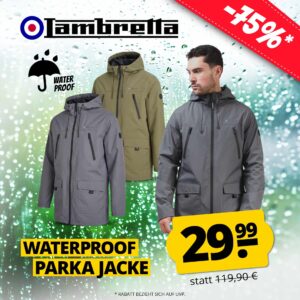 Lambretta Waterproof Parka MOB DEU