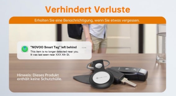NOVOO Air Tag Schluesselfinder