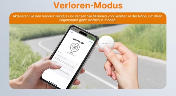 NOVOO Air Tag Schluesselfinder Smart