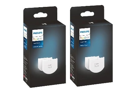 PHILIPS Hue 2x 2 er Pack Wandschalter Modul Weiss