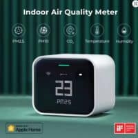 Qingping 5in1 Apple HomeKit kompatibler WiFi Luftqualitaetsmonitor tragbarer CO2 Messgeraet Sensor erkennt PM25 PM10 Temperatu 2026 01 27 10 42 52