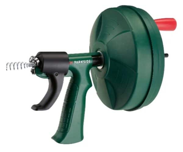 Rohrreinigungsspirale mit Handkurbel  LIDL 2026 01 27 09 17 11