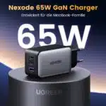 Bestpreis! ⚡️ UGREEN Nexode 65W GaN Ladegerät mit 2x USB-C& 1x USB-A