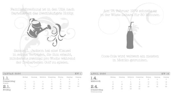 Unnuetzes Wissen Kalender 2026. Der beliebte aber ueberfluessige Abreisskalender Skurrile Fakten die kein Mensch braucht  Drews 2026 01 28 09 57 54