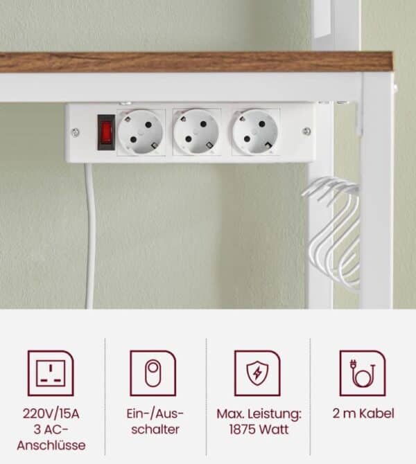 VASAGLE Kuechenregal mit Stahlrahmen  SONGMICS HOME 2026 01 13 09 48 30