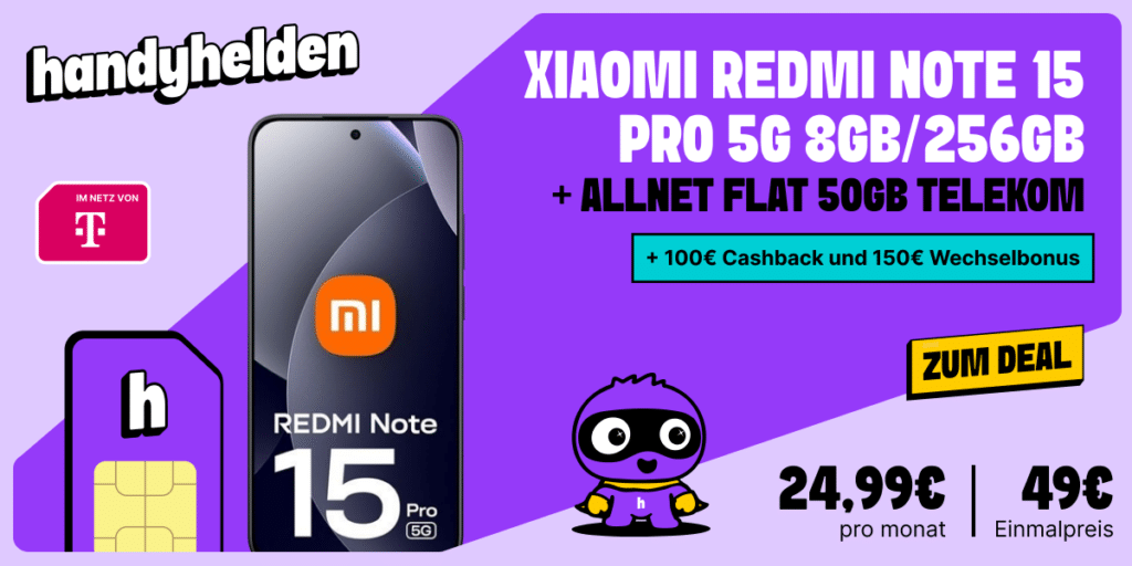 W5   Xiaomi Redmi Note 15 Pro 5G   Telekom   1200x600