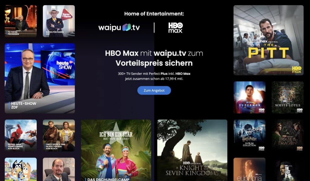 waipu.tv  HBO Max im Bundle  3