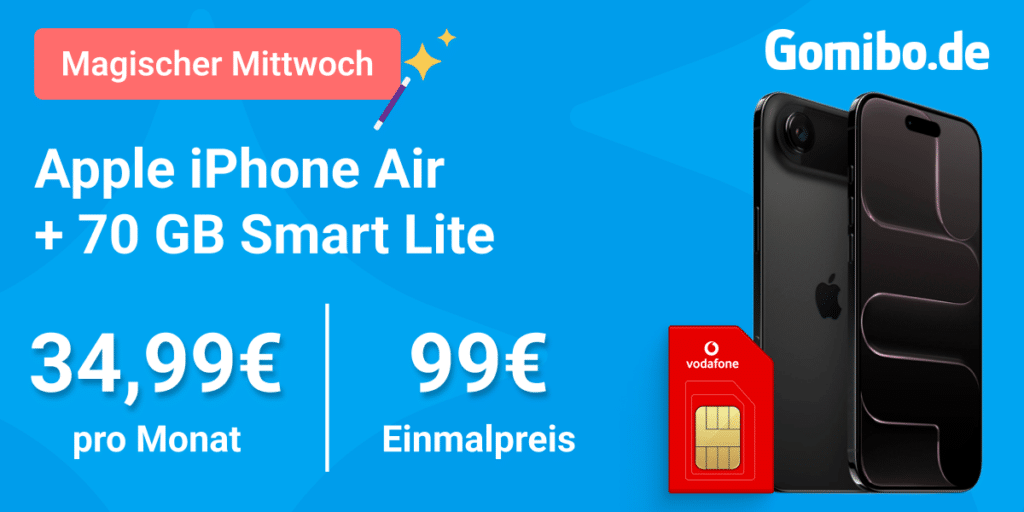 1200 x 600 Vodafone iPhone Air 1200 x 600 Vodafone iPhone Air