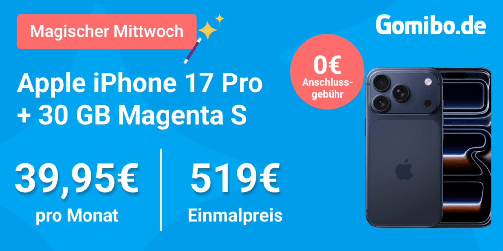 1200 x 603 Telekom Apple iPhone 17 Pro