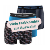 3er Pack SCOTCH  SODA Herren Boxershorts