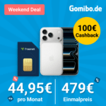 [250€ Bonus] 🔥 iPhone 17 Pro für 479€ im + 100GB Telekom 5G Allnet für 44,95€ mtl. (eff. 5,57€ mtl.)