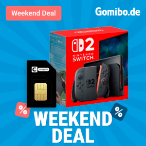 [Weekend-Deal!] Nintendo Switch 2 für 19,95€ mtl. mit 100GB 5G Telekom für 24€ mtl. + 10€ Bonus (eff. 7,41 € mtl.)
