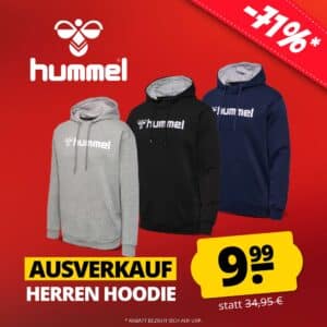 AUSVERKAUF hummel Herren Hoodie MOB DEU