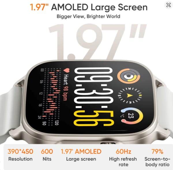 Globale Version realme Watch 5 Smartwatch Kompass  unabhaengiges GPS mit 5 GNSS 197 Zoll AMOLED Display Bis zu 14 Tage extrem  2026 02 11 10 48 38