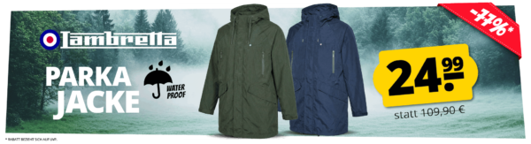 Lambretta Heaton Waterproof Parka AFFILIATE DEU