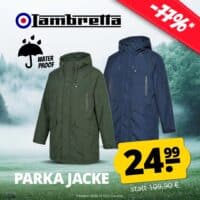 Lambretta Heaton Waterproof Parka MOB DEU