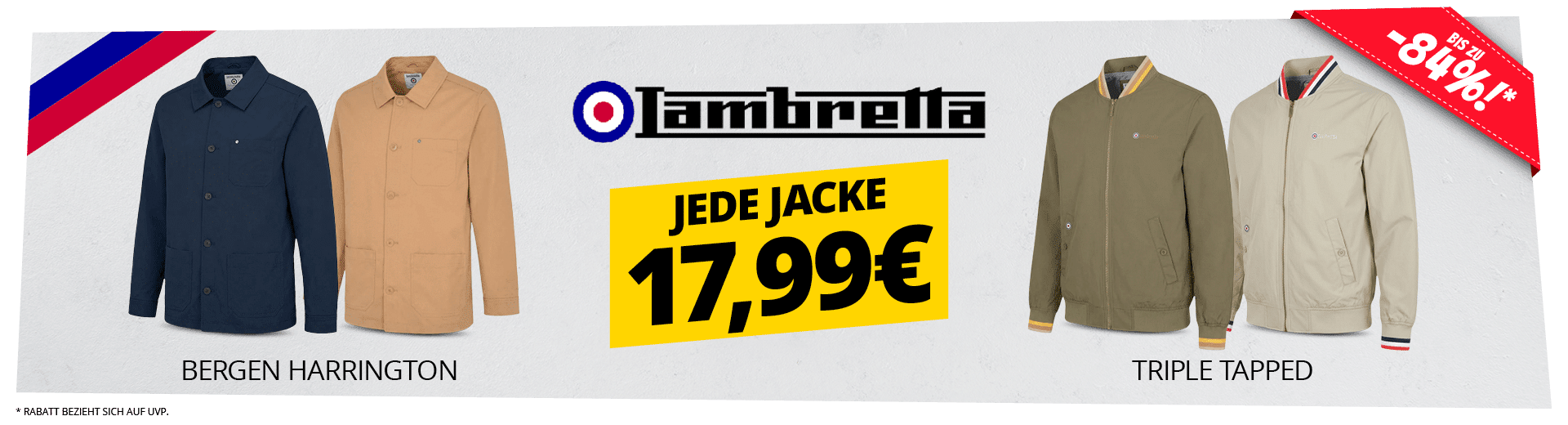 Lambretta Jede Jacke 17 99 AFFILIATE DEU Lambretta Jede Jacke 17 99 AFFILIATE DEU