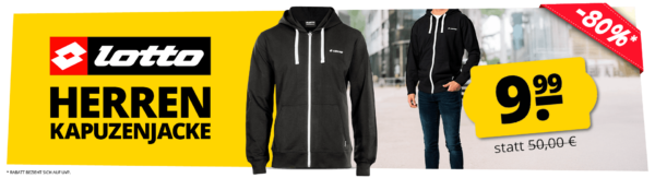 Lotto Herren Kapuzenjacke AFFILIATE DEU