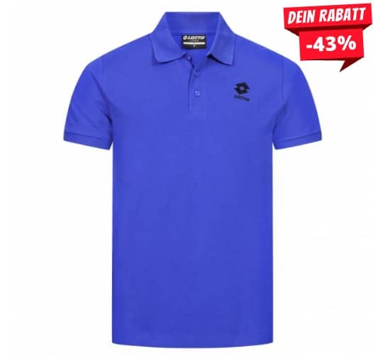 Lotto Pique Cotton Herren Polo Shirt