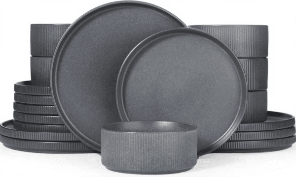 Monosnap Richmount Starlight Serie Geschirr set   18 teilig Fuer 6 Personen Keramik Mit Servierplatten Salattellern Und Mueslischalen 2026 02 05 14 23 08