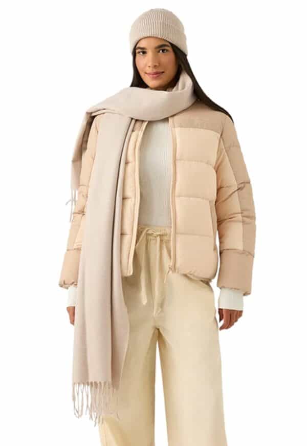 Reebok 2 in 1 Puffer wendbare Damen Winterjacke RBO21100 Oatmeal  SportSpar 2026 02 13 15 10 41