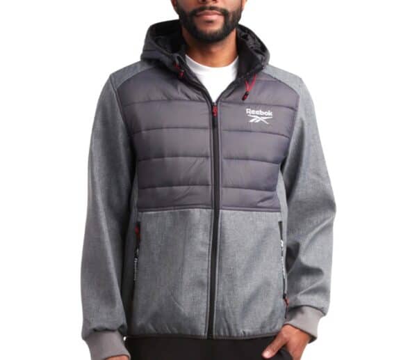 Reebok Mixed Hybrid Herren Outdoor Jacke