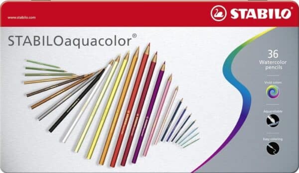 STABILO Aquacolor Aquarell Buntstifte