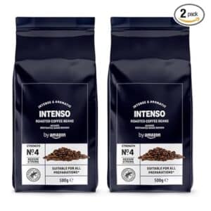 by Amazon Intenso Kaffeebohnen Leicht Geroestet 1kg