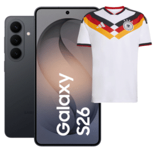 [Mit 🇩🇪-Trikot + Eff. GRATIS] Galaxy S26 für 1€ + 70GB 5G Vodafone für 34,99€ mtl. + 150€ Bonus (80GB für 29,99€ mit GigaKombi)