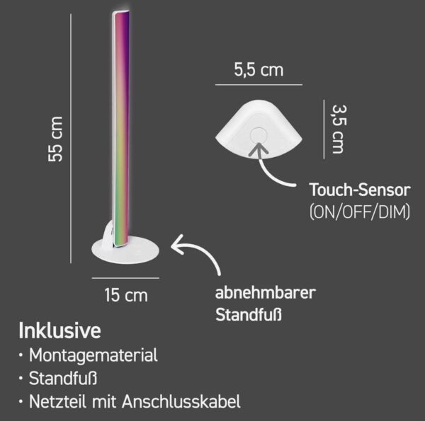 tint Smarte LED Lightbar TALPA Stehlampe Ambienteleuchte 13W RGBW Smartlampe  eBay.de 2026 02 25 15 04 15