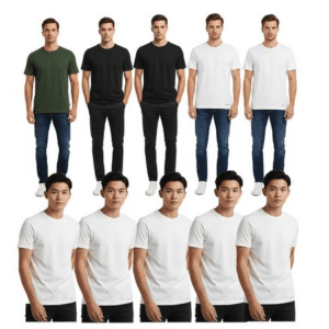10er Sparpack SCOTCH & SODA Crew Neck Herren T-Shirt Basic-Shirt