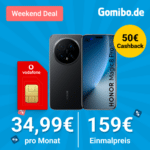 [Eff. 95€ Ersparnis] 📱Honor Magic8 Pro für 159€ + 45GB 5G Vodafone Allnet für 34,99€ mtl. (55GB für 29,99€ mit GigaKombi)