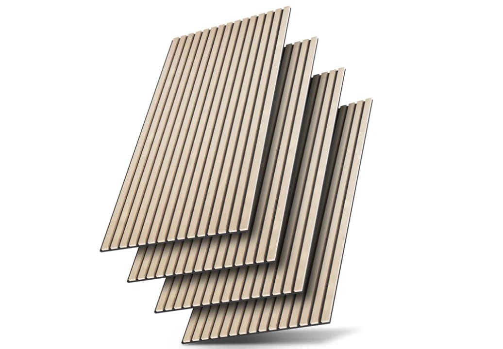 Akustikpaneele Holzoptik 4er Set Akustikpaneele Holzoptik 4er Set