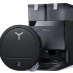 ECOVACS DEEBOT T50 Omni Gen3 Saugroboter mit Wischfunktion, 25.000 Pa, ZeroTangle 3.0, AIVI 3D 2.0, All-in-One-Omni-Station