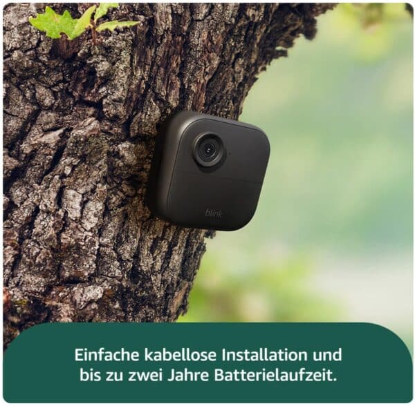 Die neue Blink Kamera Outdoor 4  Blink Videotuerklingel Weiss Kabellose intelligente HD Sicherheitskamera zwei Jahre Batteri 2026 03 04 15 28 28