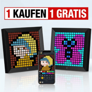 Divoom Pixoo Pixel Art Digitaler Bilderrahmen