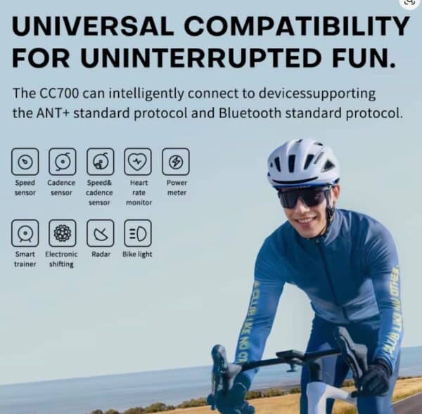 GEOID CC700 GPS Fahrradcomputer 28 Zoll Farbbildschirm Routennavigation Fahrradtacho WIFI wasserdicht Radfahren Kilomet 2026 03 03 10 20 10