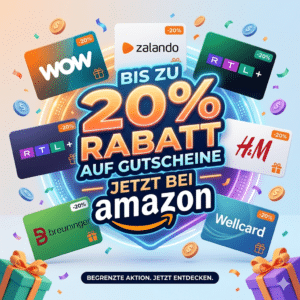 Bis 20% Rabatt auf Geschenkkarten 💵🥳 Zalando, WOW, RTL+, Der Restaurant Gutschein & mehr!
