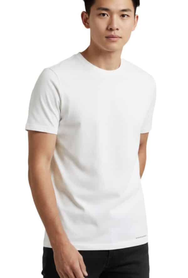 Hochwertiges 5er Pack SCOTCH  SODA Crew Neck Herren T Shirt Basic Shirt UnterziehshirtBaumwoll Shirt SSFA25M2312806 in Weiss o 2026 03 03 09 40 49