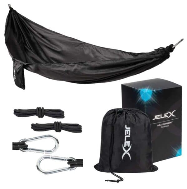 JELEX Relaxer Hangout Haengematte schwarz  SportSpar 2026 03 06 14 25 32