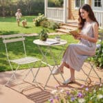 🏡 Songmics Balkonmöbel-Set mit Klapptisch und 2 Klappstühlen (klappbar)