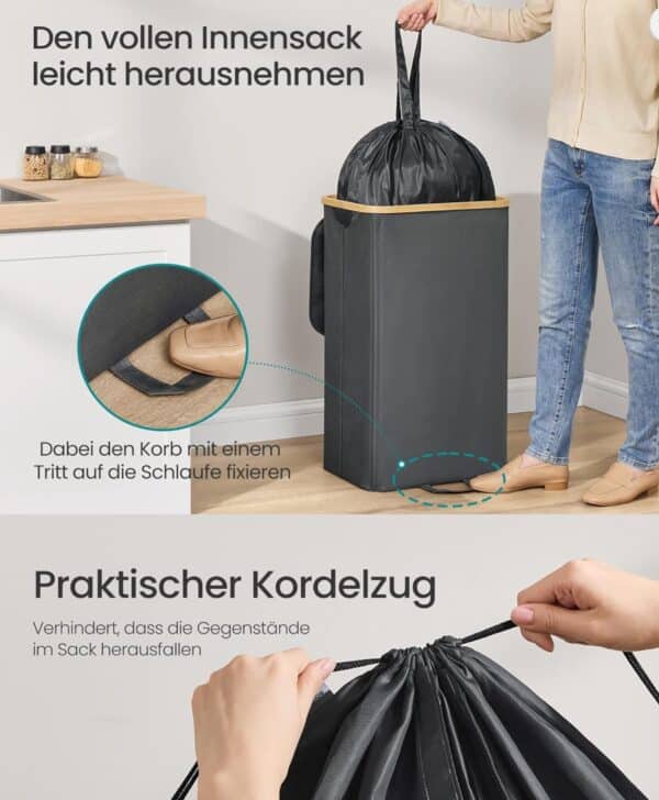 SONGMICS 95L Pfandflaschen Sammelbehaelter mit Deckel und Loch 2026 03 12 10 08 02