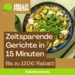 🤤 Gesünder essen? 🥗 HelloFresh Kochboxen: Bis zu 120€ Rabatt + jede Woche Dessert GRATIS 🥰 + 12€ Bonus obendrauf