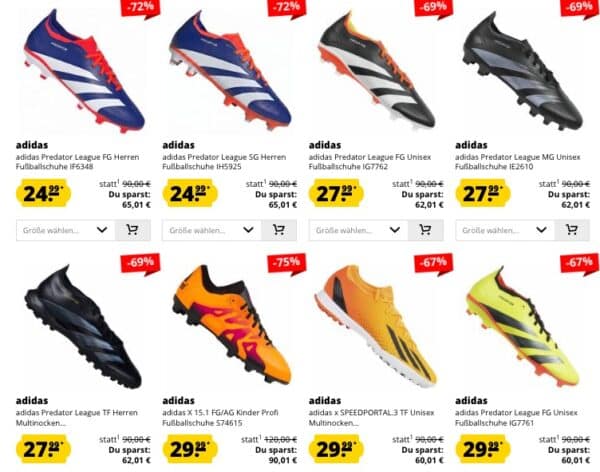 adidas Fussballschuhe